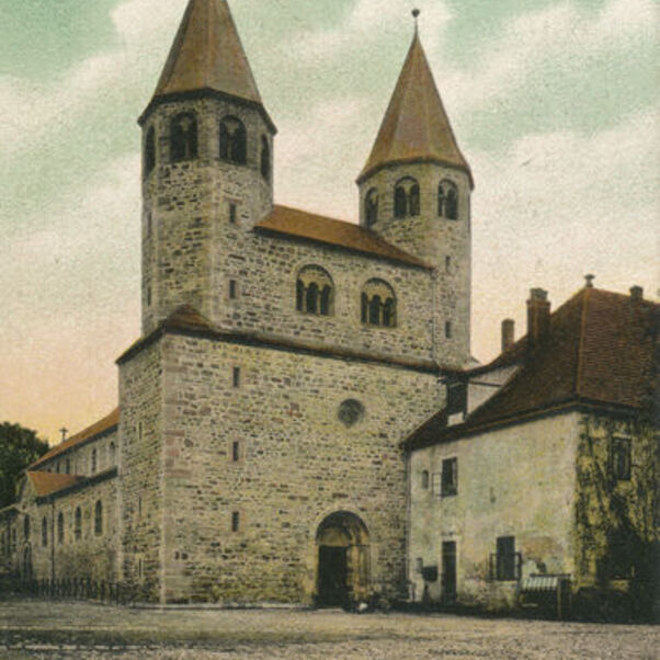 Klosterkirche Bursfelde, Bild: Landeskirchliches Archiv