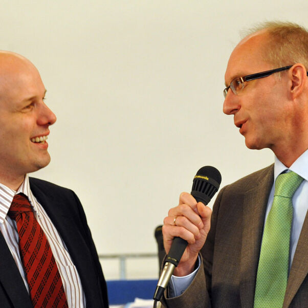 Dr. Jörn-Michael Schröder und Martin Steinke