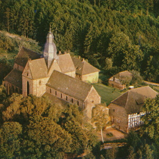 Kloster Amelungsborn (Luftaufnahme)